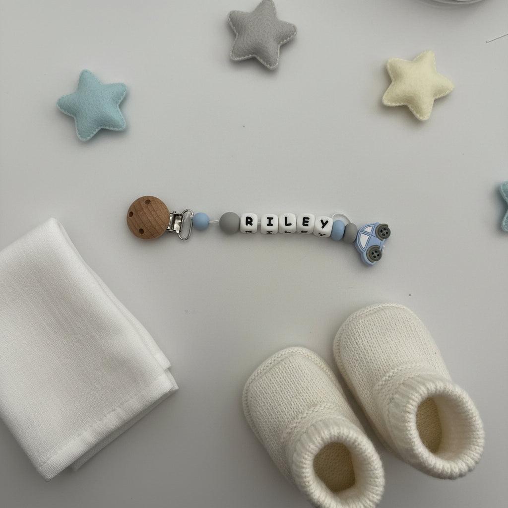 Riley | Personalised Dummy Clip